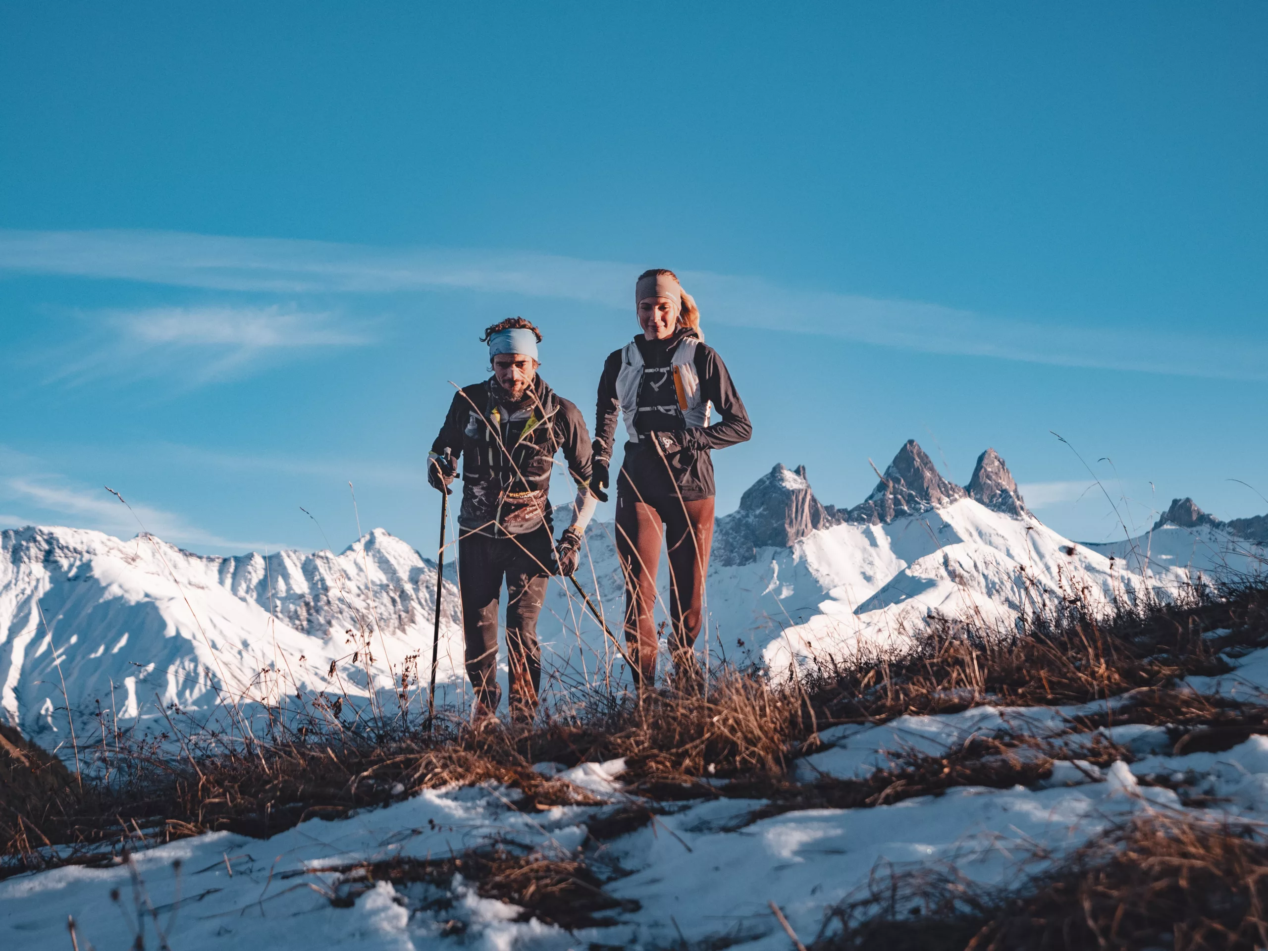 coureurs trail blanc du corbier
